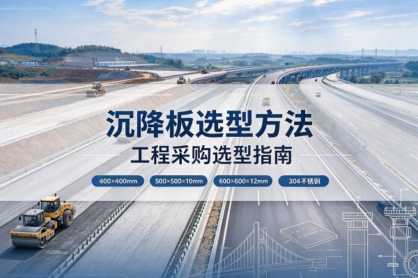 漳州沉降板选择方法