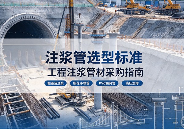 漳州注浆管选型标准